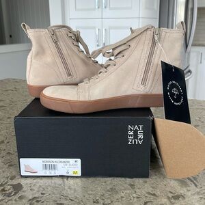 Naturalizer Women’s Morrison -hi water repellent high top lace up boots